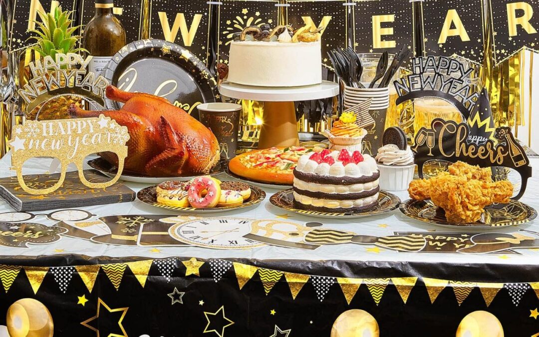 Close-up of neatly arranged white-cushioned chairs.