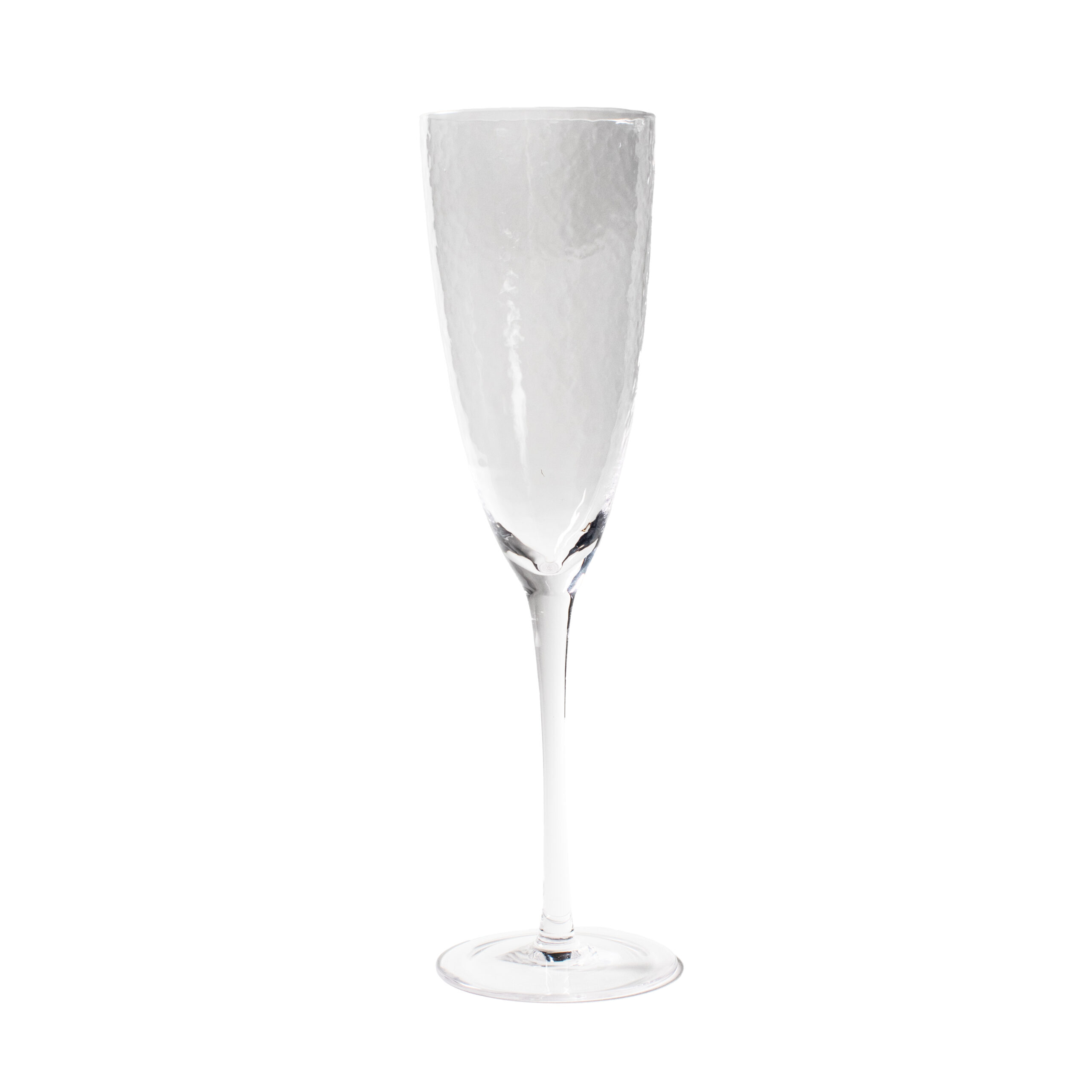 Tuscany Hammered Champagne Glass