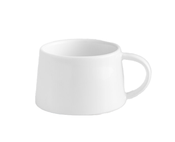 White espresso cup rental