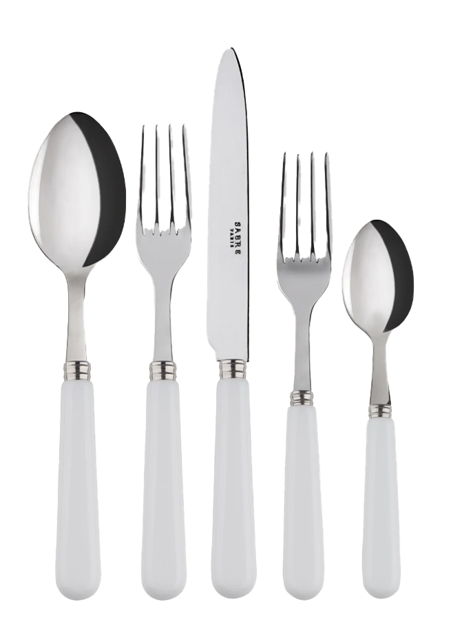 Green flatware or Green flatware rentals