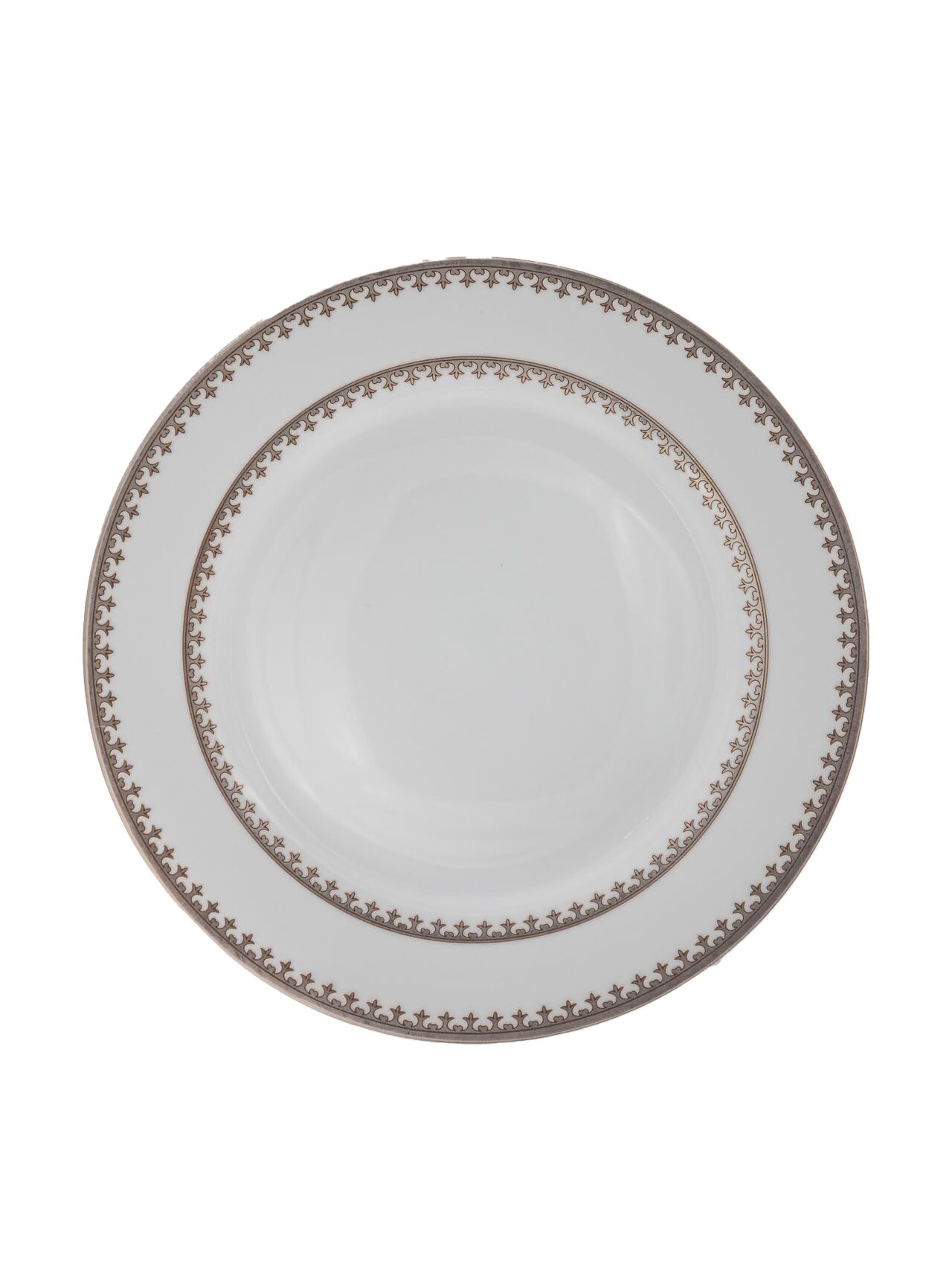 Full-size image of new modern dinner plate.