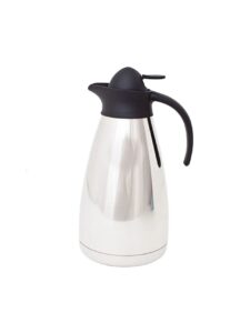 Stainless steel pourer for precise beverage service.
