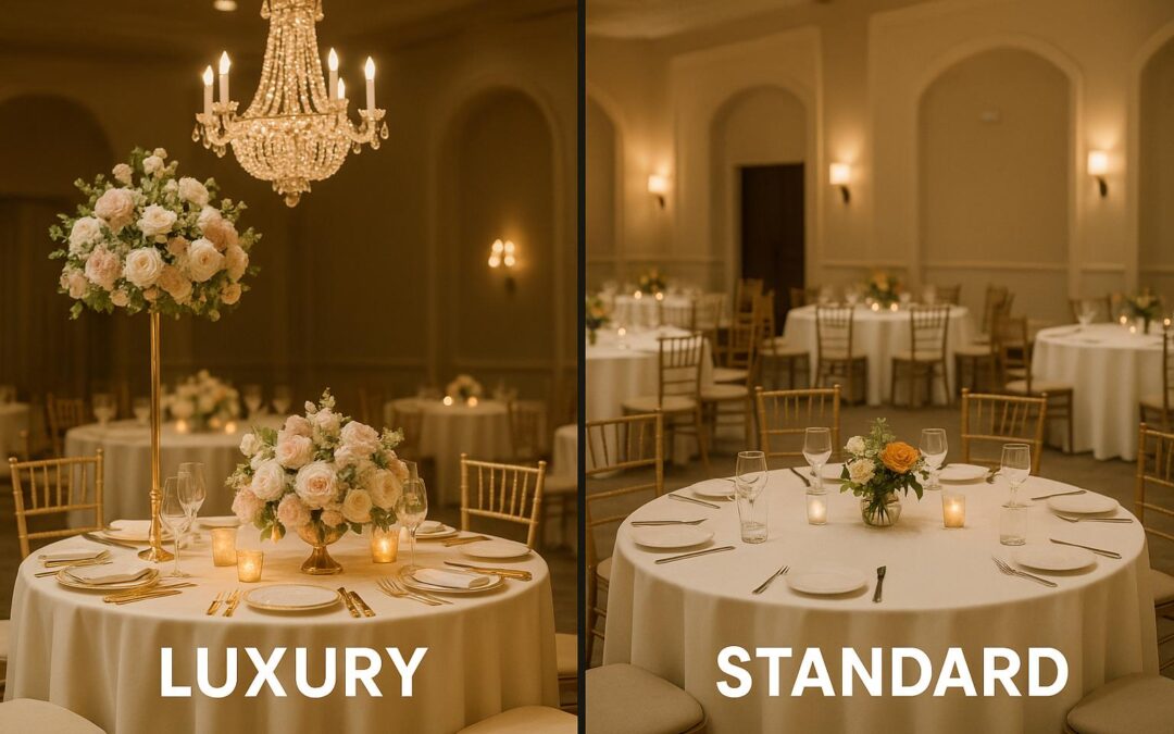 Luxury vs. Standard Event Rentals: Which to Choose?