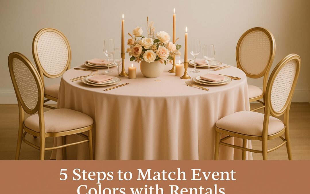 5 Steps to Match Event Colors with Rentals