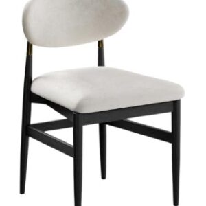 Gilded Crescent Chair - Charleston SC