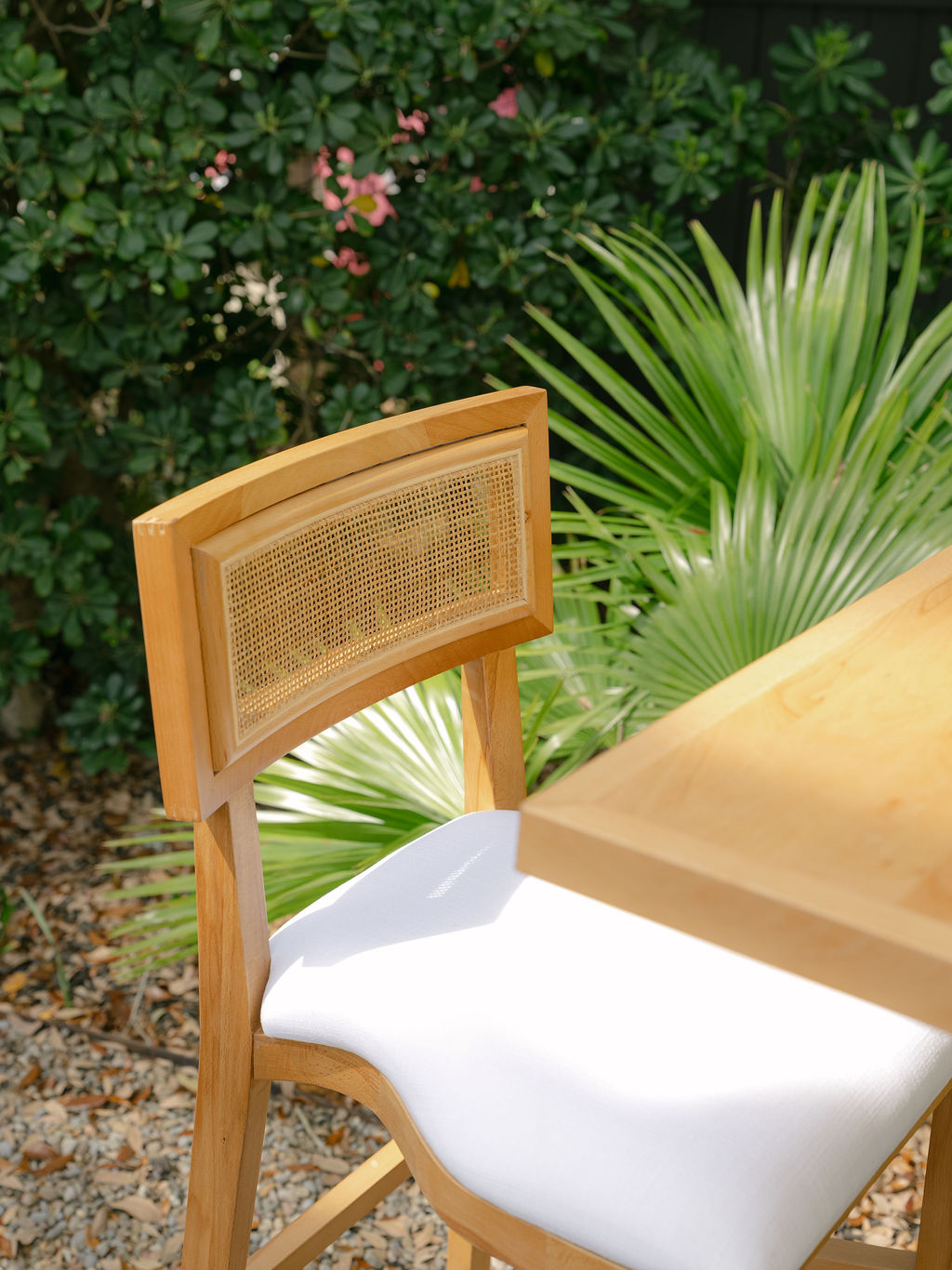 Shoreline Linen Barstool - Image 3