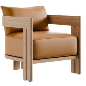 Morris Leather Chair - Charleston sc