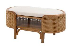 Palmetto Rattan Coffee Table - Charleston sc