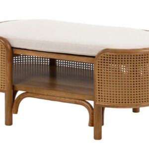 Palmetto Rattan Coffee Table - Charleston sc