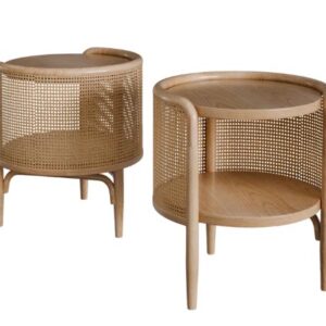 Rattan side table charelston sc