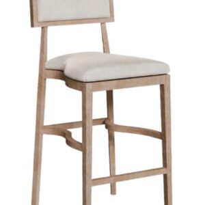 Shoreline Linen Barstool- Charleston sc