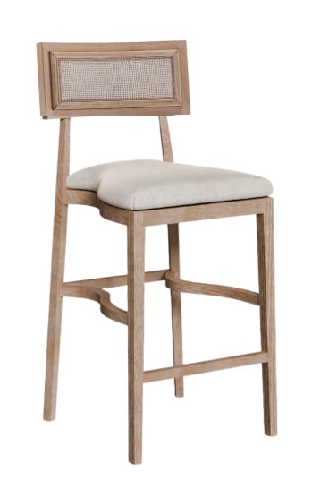 Shoreline Rattan Barstool - Charleston sc