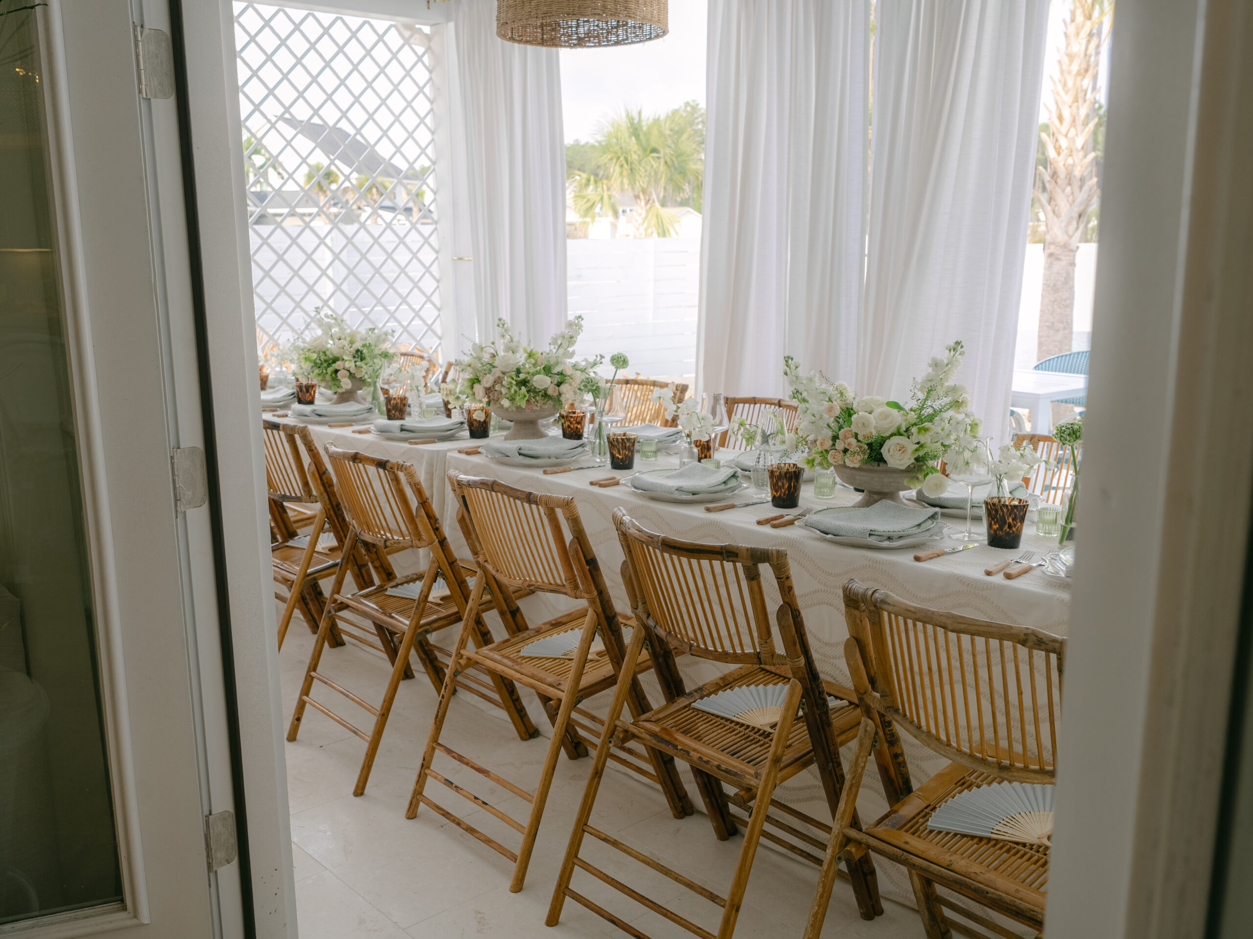 Charleston wedding rentals guide example
